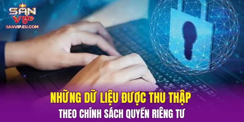 Những dữ liệu được thu thập theo chính sách quyền riêng tư