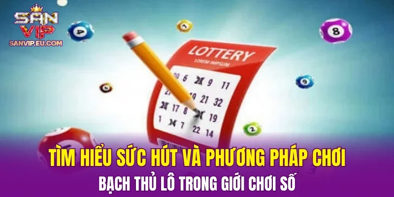 Tìm hiểu sức hút và phương pháp chơi bạch thủ lô trong giới chơi số
